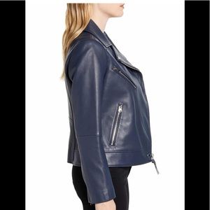 Derek Lam Crosby Leather Moto Jacket 